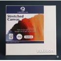 STRETCHED CANVAS WIDE 380GSM 80 X 80CM, 3.5cm DEEP