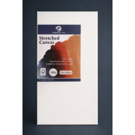 STRETCHED CANVAS WIDE 380GSM 50 X 100CM, 3.5cm DEEP