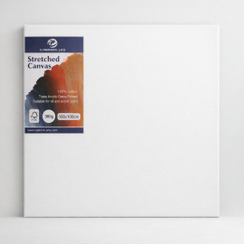 STRETCHED CANVAS WIDE 380GSM 100 X 100CM 3.5cm DEEP
