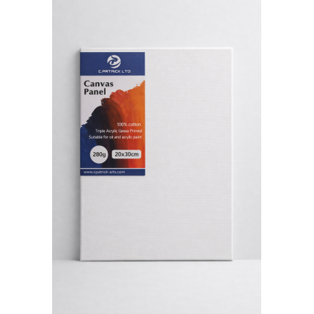 L & B FINE COTTON CANVAS - 24 X 30CM