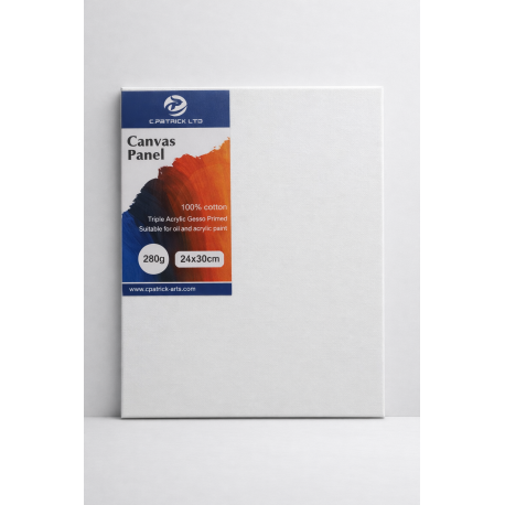 L & B FINE COTTON CANVAS - 24 X 30CM
