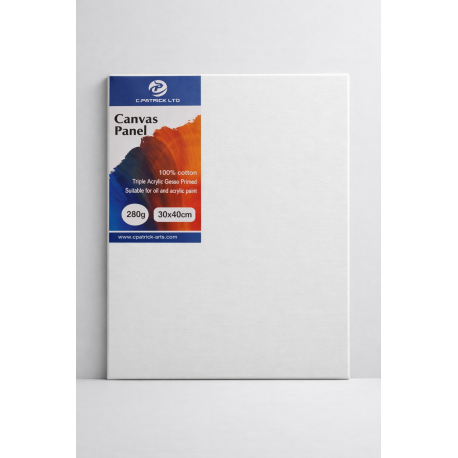 CANVAS BOARD 30 X 40 CM 100 % COTTON