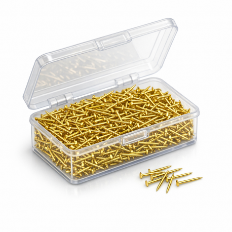 Sequin Pins - Gold
