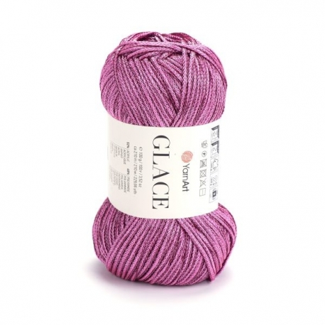 GLACE KNITTING YARN 52% Acrylic, 48% Polyamide - 100 GRM