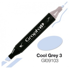 GRAPH' IT ALCOHOL MARKER - COOL GREY 3 