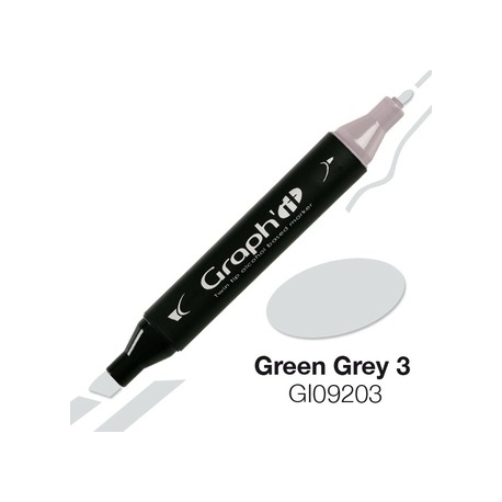 GRAPH' IT ALCOHOL MARKER - GREEN GREY 3