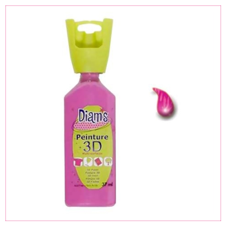 DIAMS 3D - GLOSS - FUSCHIA