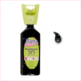 DIAMS 3D - GLOSS - NOIR