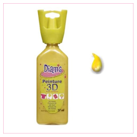 DIAMS 3D - PEARL - JONQUILLE