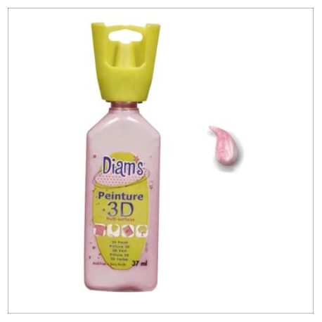 DIAMS 3D - PEARL - VIEUX ROSE