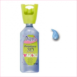 DIAMS 3D - PEARL - BLEU TROPICAL