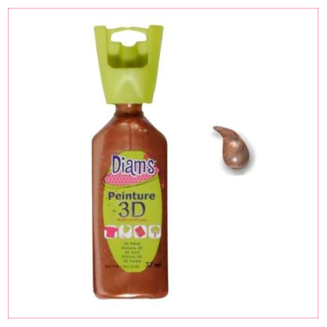 DIAMS 3D - PEARL - CUIVRE