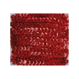 Marianne Hobby Cherry Red  Sequins Ribbon 