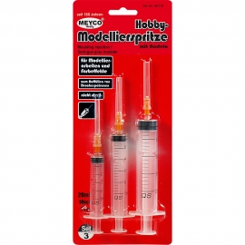 Meyco - Set of 3 Moulding Injections