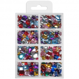 Meyco - Acrylic Stone Beads Set
