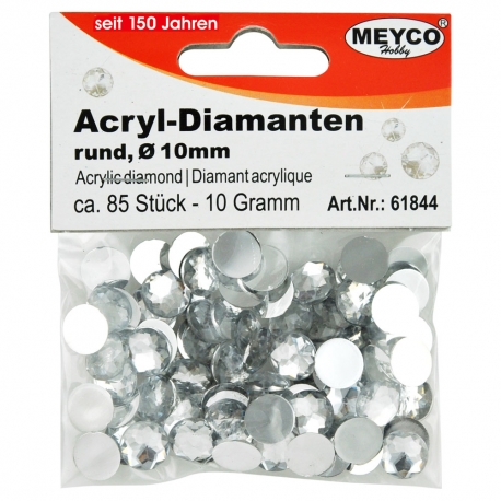 Meyco - Half Acrylic Diamond - 6mm