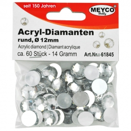 Meyco - Half Acrylic Diamond - 12mm