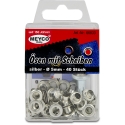 Meyco - Silver Eyelets - 5mm