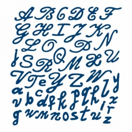 Tattered Lace Dies - Ornate Alphabet 