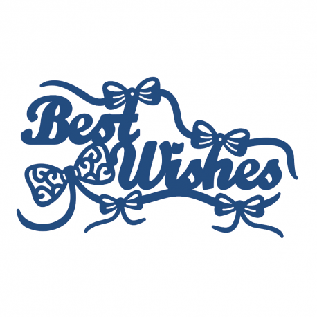 Tattered Lace Dies - Best Wishes With Embellishments 