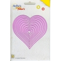 Nellie's - Multi Frame Dies - Straight Heart 