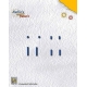 Nellie's - Multi Frame Dies - Straight Dotted Oval 