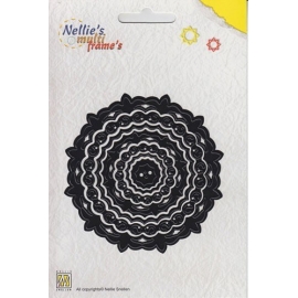 Nellie's - Multi Frame Dies - Round Lilly 