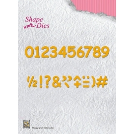 Nellie's - Shape Dies - Numbers And Punctuation Marks 