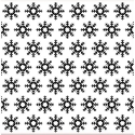 Nellie's - Background Embossing Folders - Snowflakes 