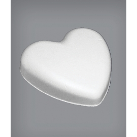 Polystyrene Flat Heart - 150mm