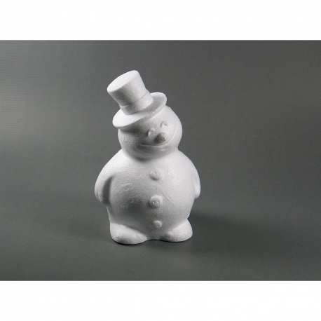 Polystyrene - Snowman 