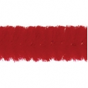 Chenille Sticks - Dark Red, Size: 8,0mm - 50cm, 10pieces. 