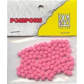 Pom Poms 3mm - White 