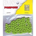 Pom Poms 3mm - Lime