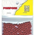 Pom Poms 3mm - Rust