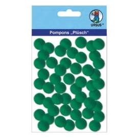Pom Poms 10mm - Dark Green