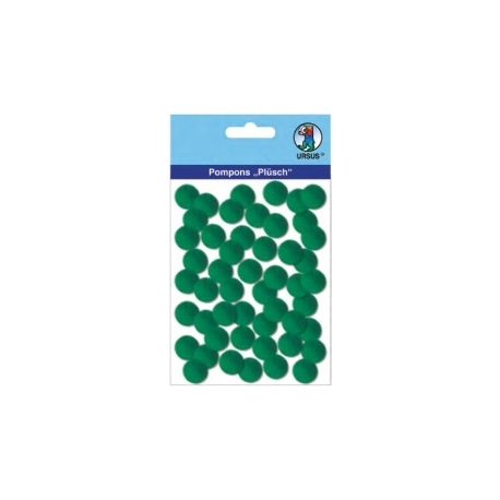 Pom Poms 10mm - Dark Green