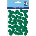 Pom Poms 15mm - Dark Green