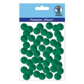 Pom Poms 15mm - Dark Green