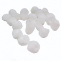 Pom Poms 3mm - White 