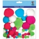 Glitter Pom Poms - Different Colours & Sizes