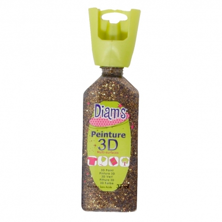DIAMS 3D - GLITTER - NOUGATINE