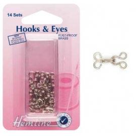 Hemline - Hooks & Eyes - Size 0