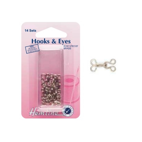 Hemline - Hooks & Eyes - Size 0