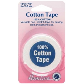 Hemline - Cotton Tape - 12mm