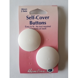 Hemline - Self Cover Buttons - 38mm
