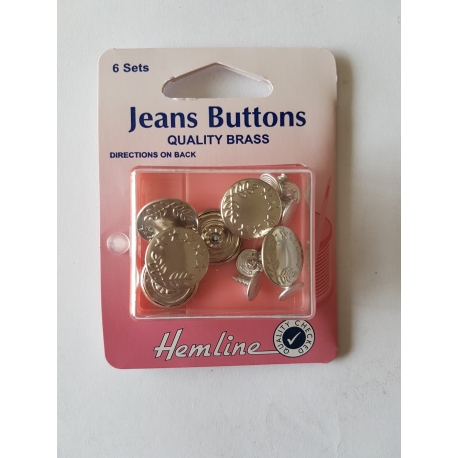 Hemline - Jeans Buttons 