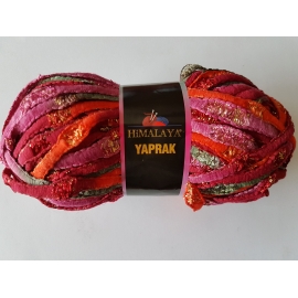 Himalaya Yaprak - Knitting Yarn - Orange/Green