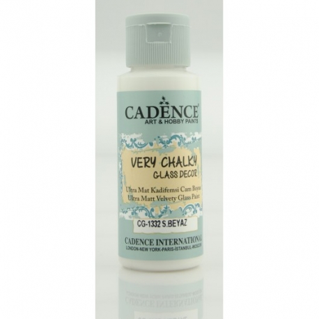 VERY CHALKY GLASS DECOR 59ML - WARM WHITE