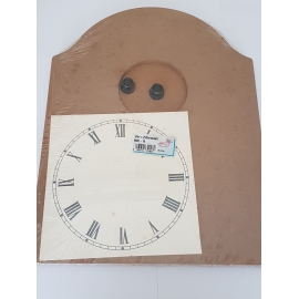 Wooden Clock Set - 25x33cm